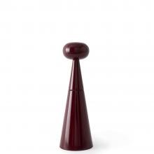 Tom Dixon Mill Burgundy Salt or Pepper Grinder