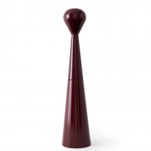 Tom Dixon Mill Burgundy Salt or Pepper Grinder