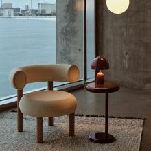 Tom Dixon Spot Side Table Burgundy