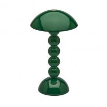 Addison Ross Rechargeable Bobbin LED Portable Lamp Racing Green