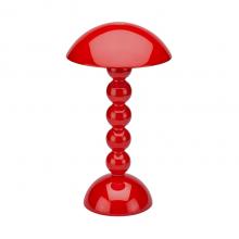 Addison Ross Rechargeable Bobbin LED Portable Lamp Red