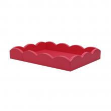 Addison Ross Scalloped Tray Watermelon Small