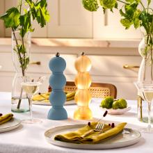 Addison Ross Bobbin Salt or Pepper Grinder Frosty Green