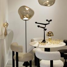 Tom Dixon Melt LED Slim Cone Floor Light Bronze