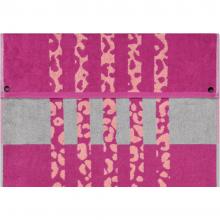 Cawo Animal Print Gym Towel Powder Blue