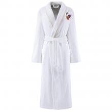 Yves Delorme Fleurs Shawl Bathrobe