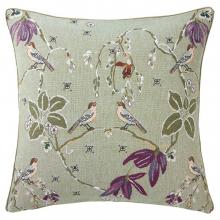 Yves Delorme Rameau Cushion Cover Amande