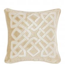 Yves Delorme Entrelac Dune Cushion Cover 