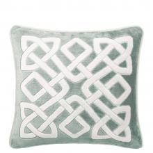Yves Delorme Entrelac Fjord Cushion Cover