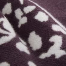 Yves Delorme Leopard Throw Prune