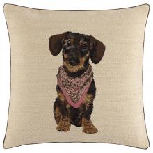 Yves Delorme Octavio Cushion Cover Creme