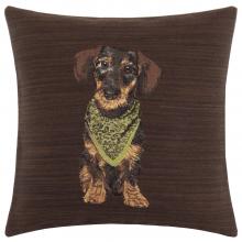 Yves Delorme Octavio Cushion Cover Moka