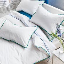 Designers Guild Burlington Fringe Cobalt Blue Duvet Cover Set