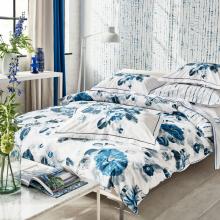 Designers Guild Indigo Flower Duvet Cover Set