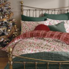 Laura Ashley Astley Floral Christmas Duvet Cover Set