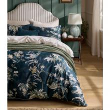 Laura Ashley Attleton Duvet Cover Set Heritage Blue