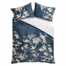 Laura Ashley Attleton Duvet Cover Set Heritage Blue