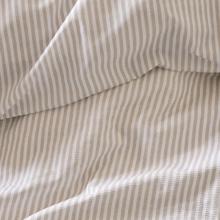 Laura Ashley Cornish Stripe Duvet Set Natural