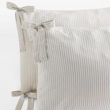 Laura Ashley Cornish Stripe Duvet Set Natural