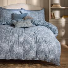 Laura Ashley Sweet Alyssum Duvet Cover Set Denim Blue