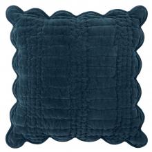 Laura Ashley Brady Scalloped Cushion Navy