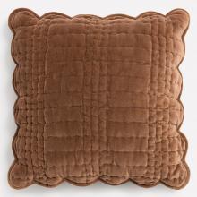 Laura Ashley Brady Scalloped Cushion Caramel