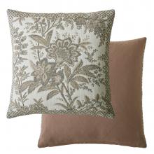 Laura Ashley Marlbrook Jacquard Cushion Truffle