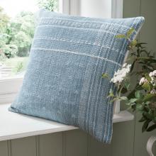 Laura Ashley Mawsley Cushion Denim Blue