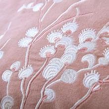 Laura Ashley Pussy Willow Embroidered Cushion Old Rose