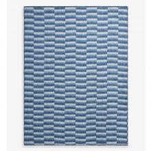 Laura Ashley Lawton Throw Dark Seaspray Blue