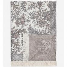 Laura Ashley Marlbrook Jacquard Throw Truffle
