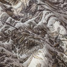 Laura Ashley Marlbrook Jacquard Throw Truffle