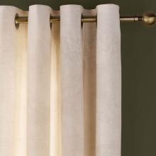 Laura Ashley Attleton Lined Eyelet Curtains Sage Green