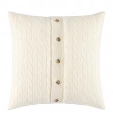Ralph Lauren Home RL Cable Cashmere Cushion Cover Cream