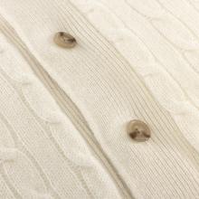 Ralph Lauren Home RL Cable Cashmere Cushion Cover Cream