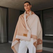 Boss Home Signature Throw Beige