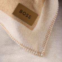 Boss Home Signature Throw Beige