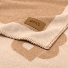 Boss Home Signature Throw Beige