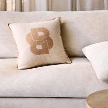 Boss Home Signature Cushion Cover Beige
