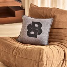 Boss Home Signature Cushion Cover Graphit