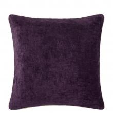 Yves Delorme Orpheo Prune Cushion Cover