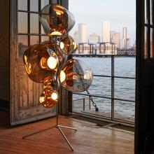 Tom Dixon Melt LED Floor Chandelier Bronze