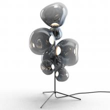 Tom Dixon Melt LED Floor Chandelier Nickel