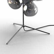 Tom Dixon Melt LED Floor Chandelier Nickel