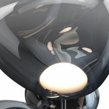 Tom Dixon Melt LED Floor Chandelier Nickel