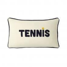 Lacoste L Tennis Cushion Cover Farine