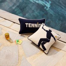 Lacoste L Tennis Cushion Cover Marine