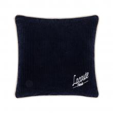 Lacoste L Velvet Cushion Cover Marine