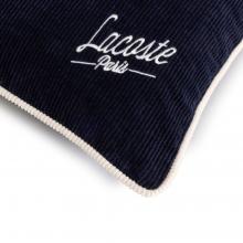 Lacoste L Velvet Cushion Cover Marine