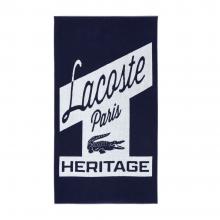 Lacoste L Retro Beach Towel Marine